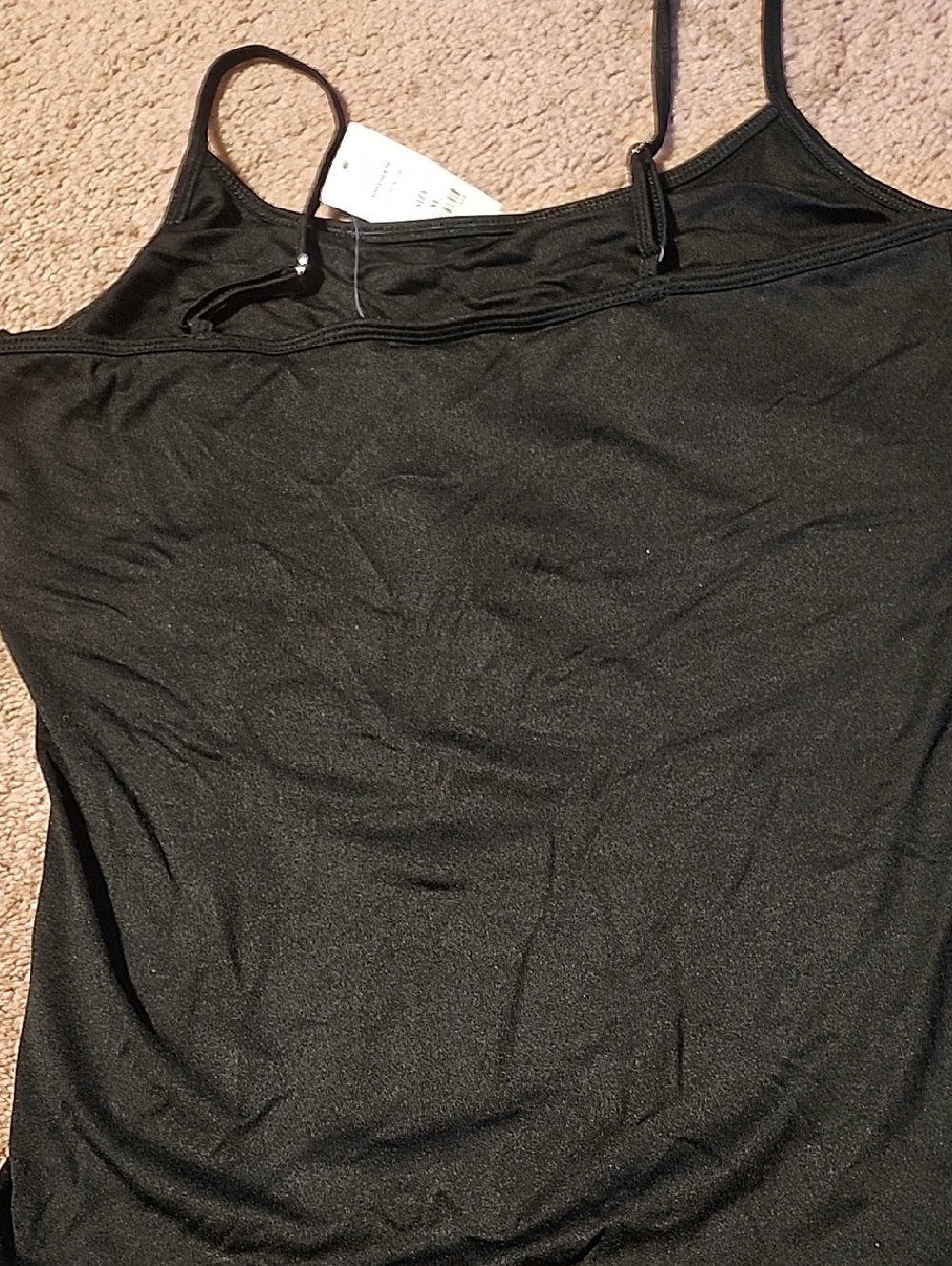 White House Black Market Black Spaghetti-Strap Camisole
